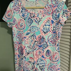 Lilly Pulitzer Multicolor Patterned Top